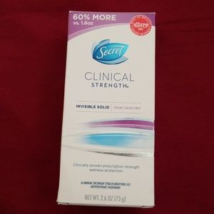 Secret clinical strength clean lavender